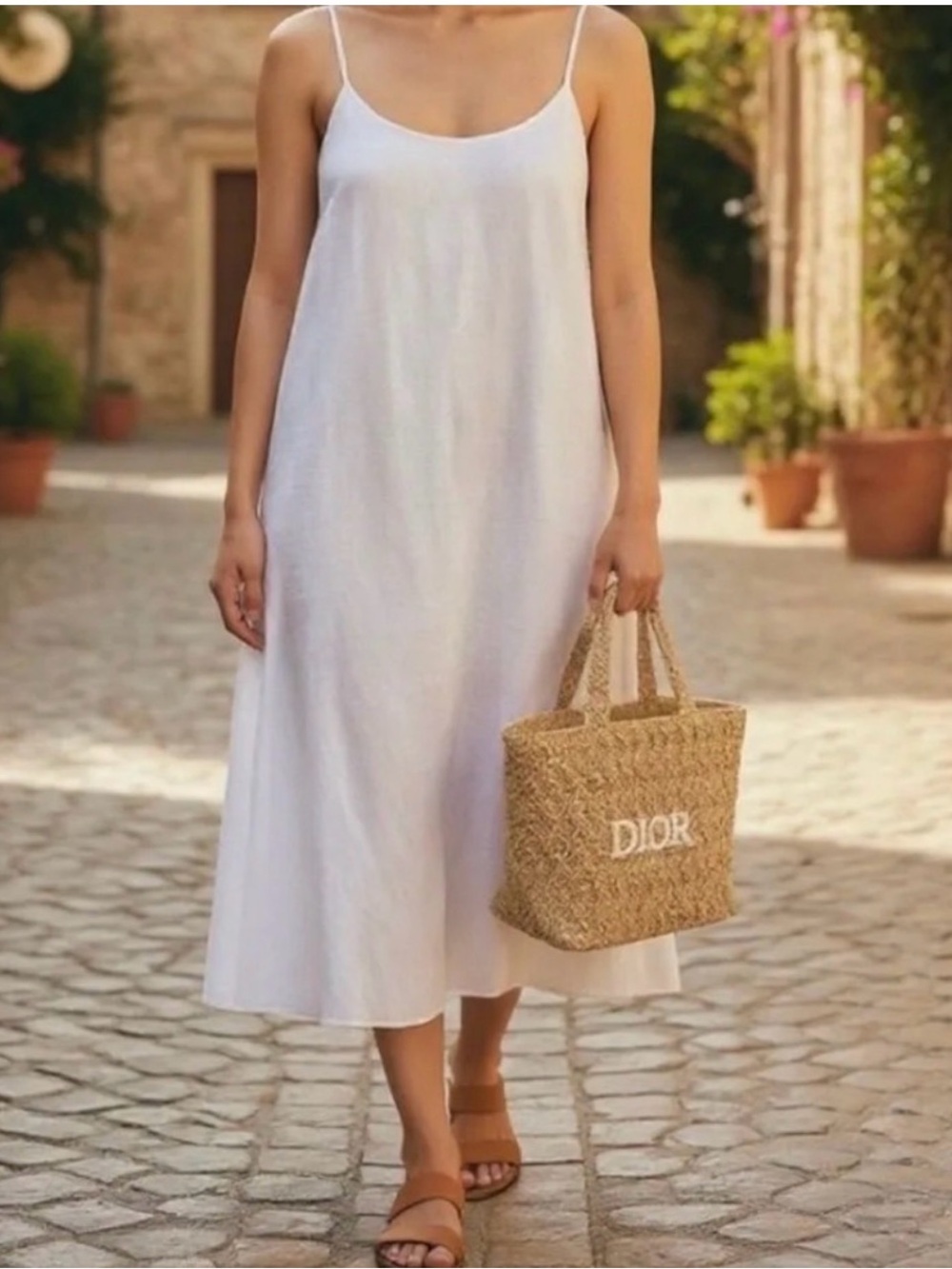 Dior Beauty Raffia Small Tote Bag GWP/Novelty - Picture 7 of 8